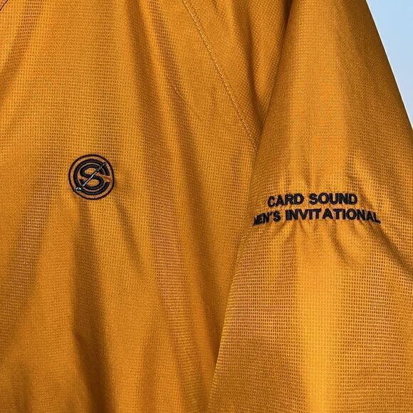 FJ Footjoys Dryjoys waterproof Card Sound Key Largo men’s 2 tone SS golf jacket - Picture 2 of 5